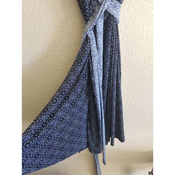 Motherhood Maternity Paisley Wrap Dress L - Picture 4 of 8